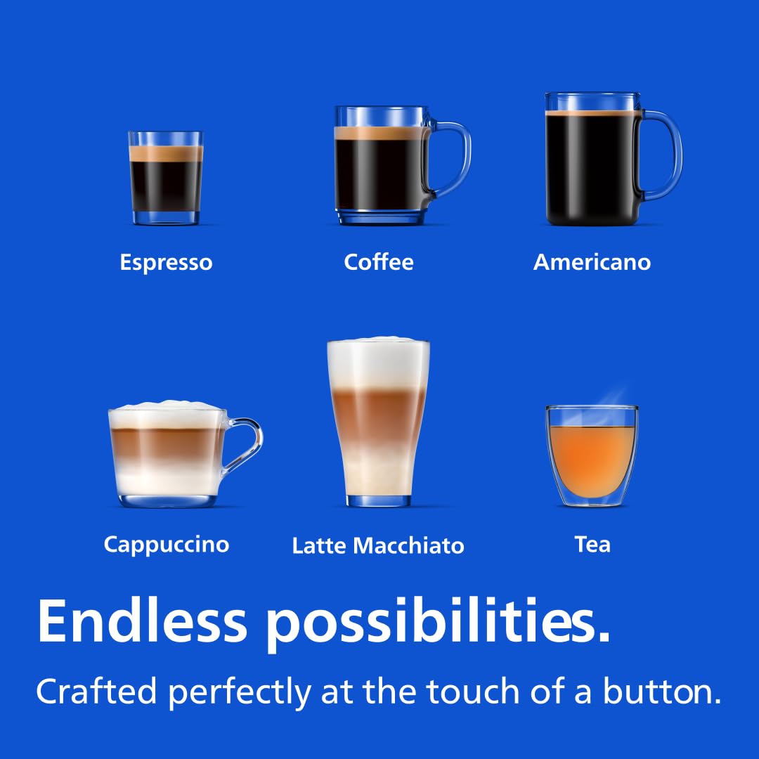 Fully Automatic Espresso Machine with Milk Frother, Black Q40906