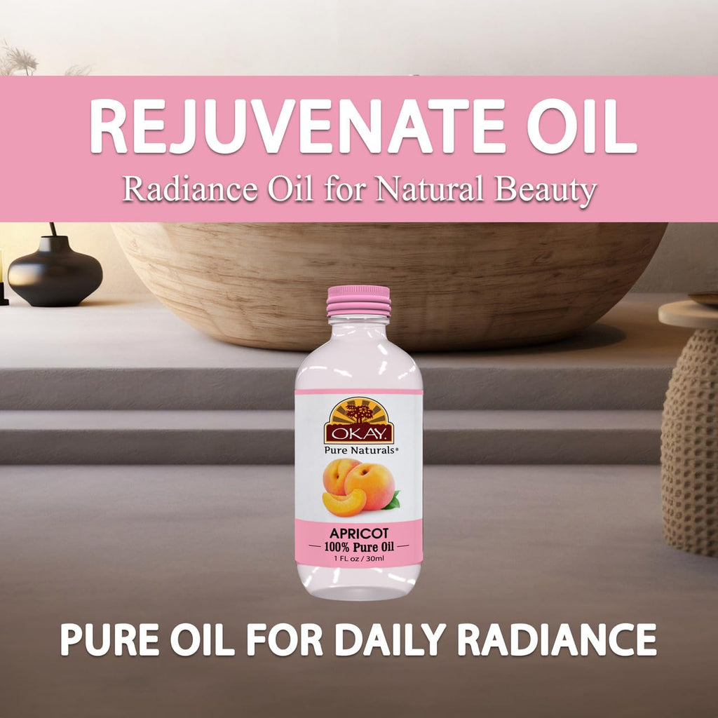 100% Pure Apricot Oil 1 oz W1370
