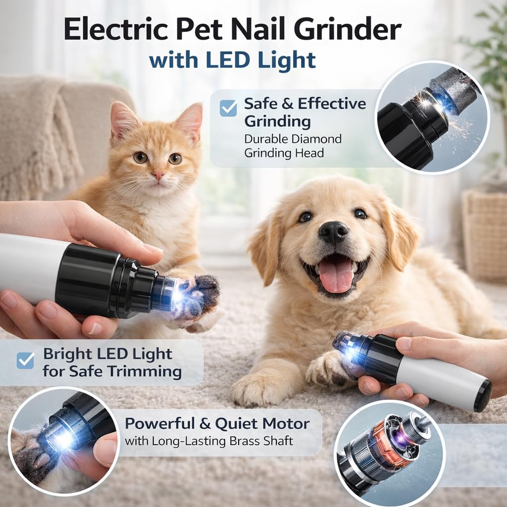 Rechargeable Electric Dog Nail Grinder G998227