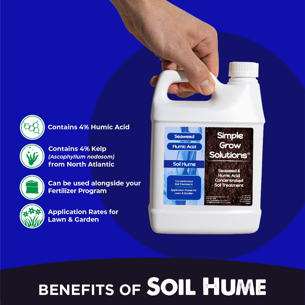 Organic Liquid Sea Kelp and Humic Acid Soil Concentrate 32 Ounce L78174