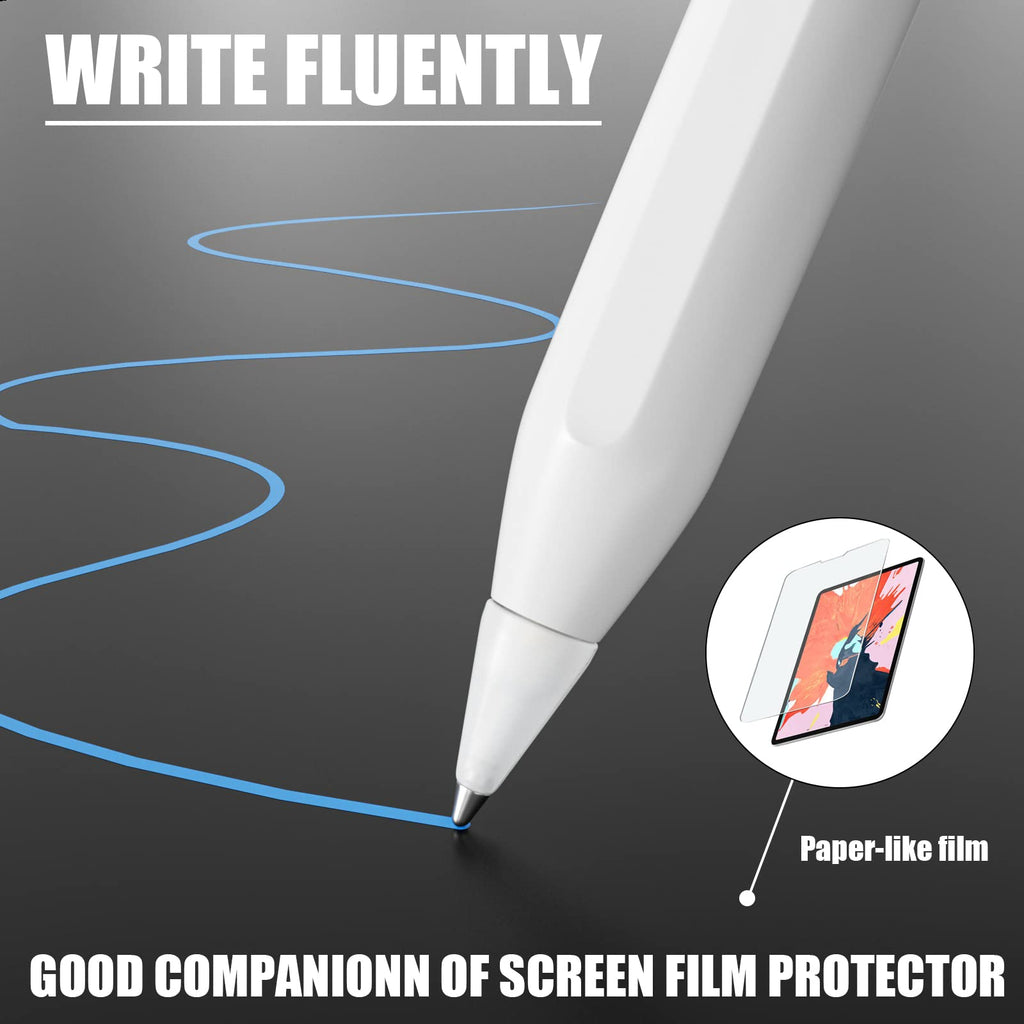 Fine Point Pencil Tips for Apple Pencil 1st 2nd Generation USB-C, White Z16685