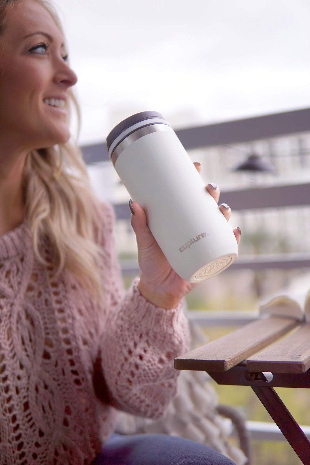 16 oz Stainless Steel Travel Mug T151484