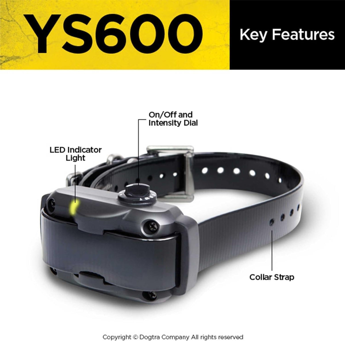 Rechargeable Waterproof No Bark Collar for Large Dogs 35 lbs and Up P735047