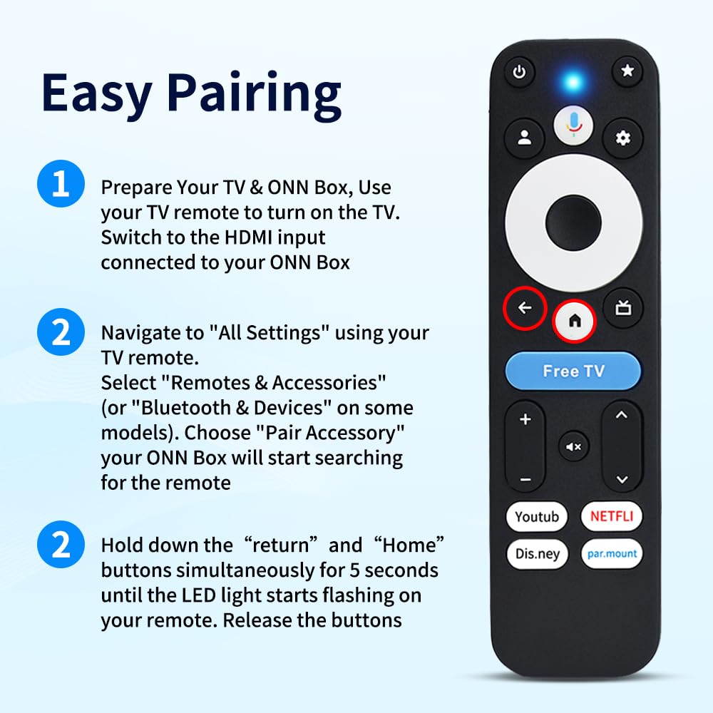 Voice Remote Replacement Control D29536