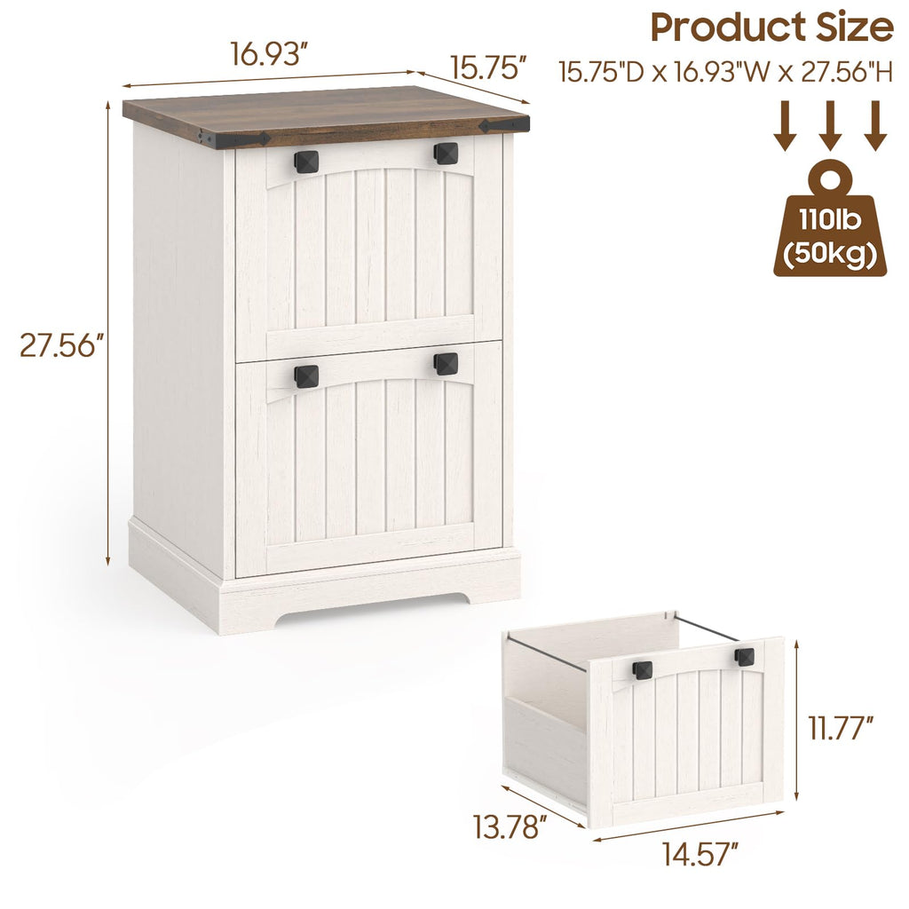 2 Drawer Small File Cabinet W773870