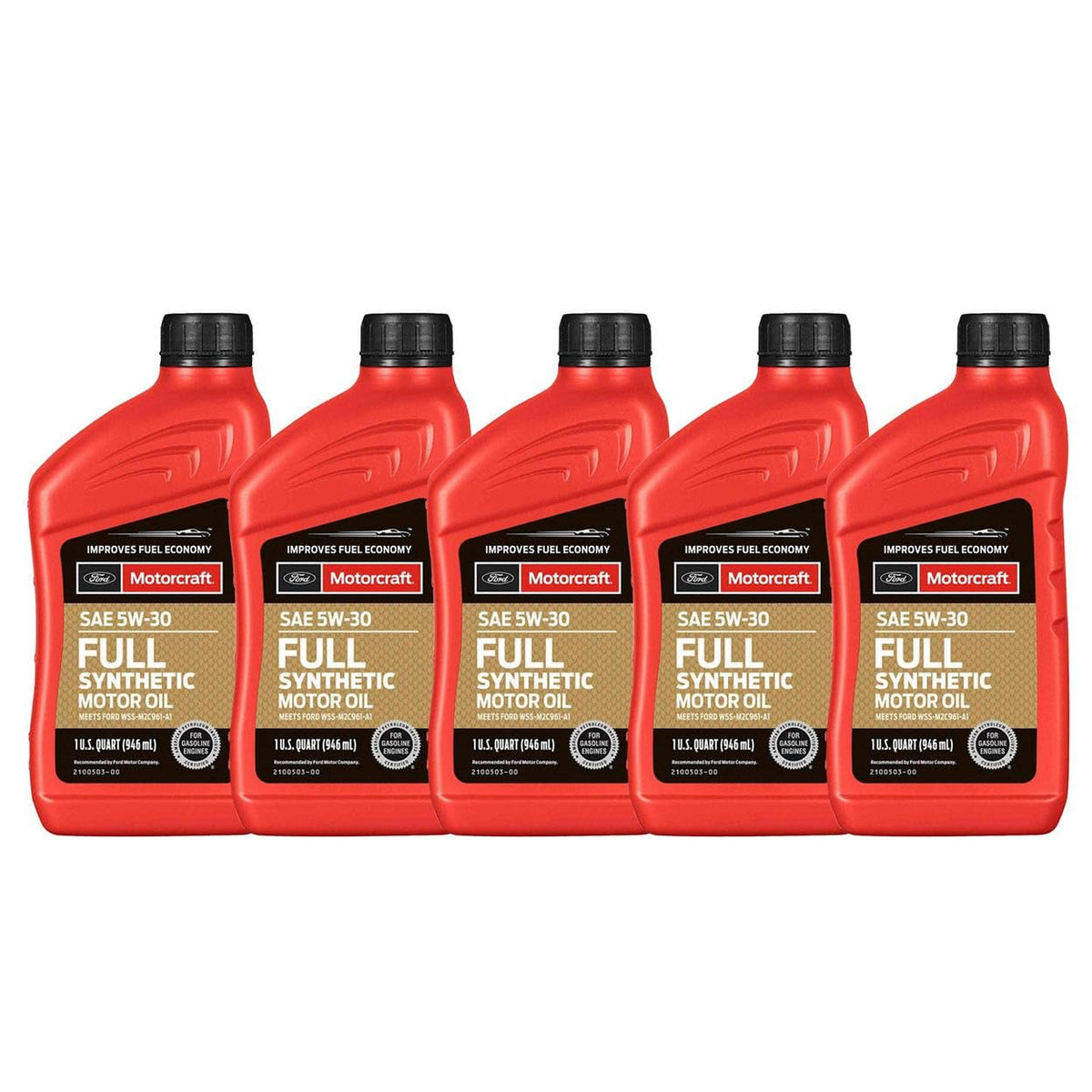 Full Synthetic Motor Oil SAE 5W-30 5 Quart E77064