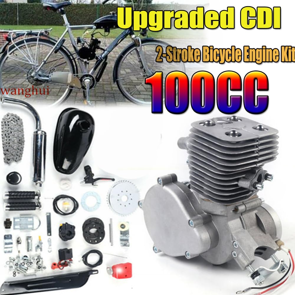 100cc 2-Stroke Bicycle Engine Kit with 44 Tooth Sprocket R898218