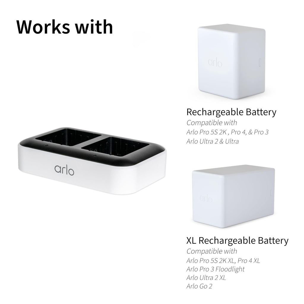 Dual Charging Station for Rechargeable Batteries X7902