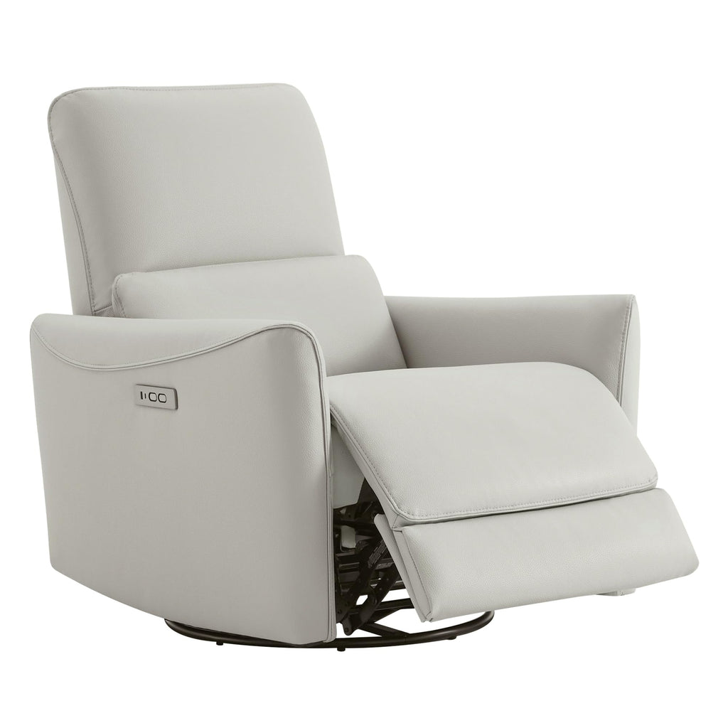 Power Recliner Swivel Glider Chair Cream Y5174