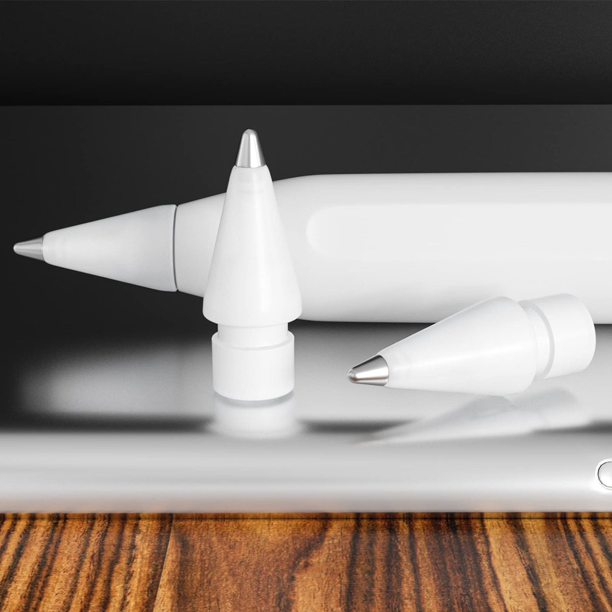 Fine Point Pencil Tips for Apple Pencil 1st 2nd Generation USB-C, White Z16685