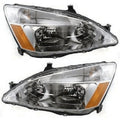 Headlight Set Left Right Clear Lens S488