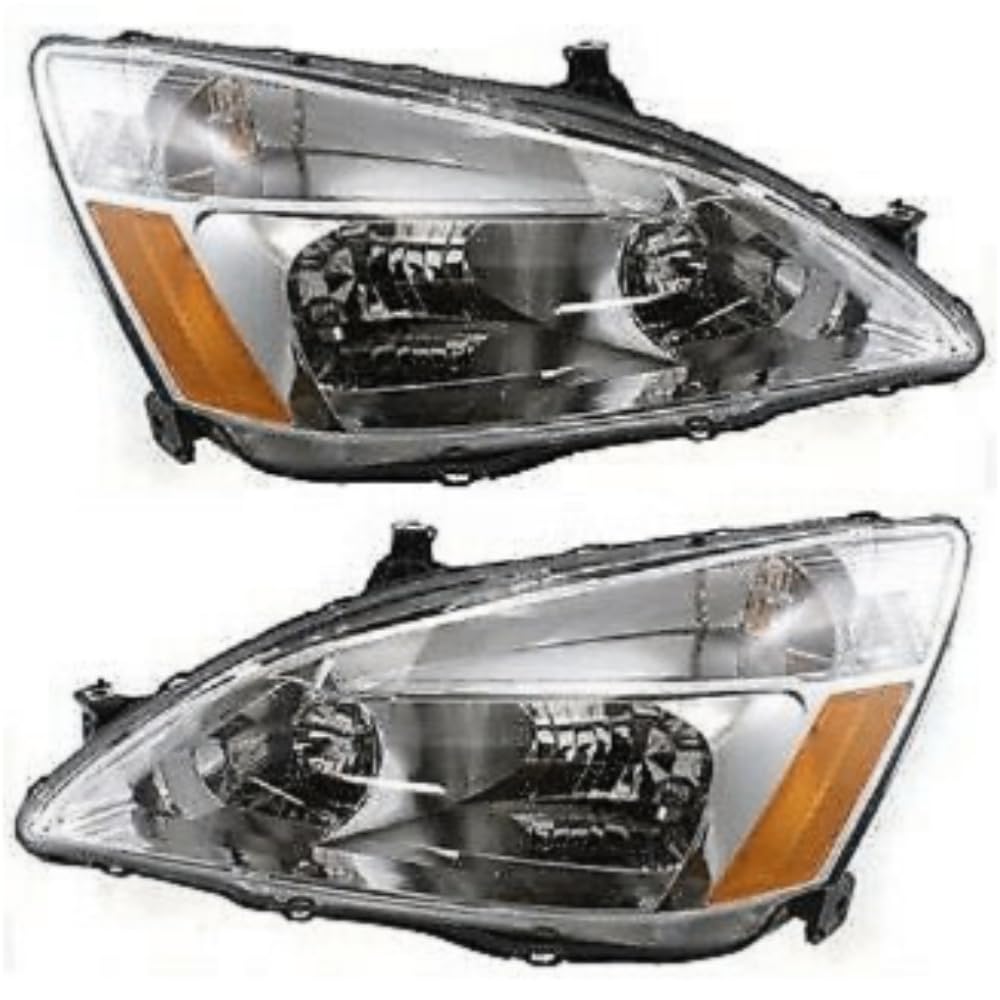 Headlight Set Left Right Clear Lens S488