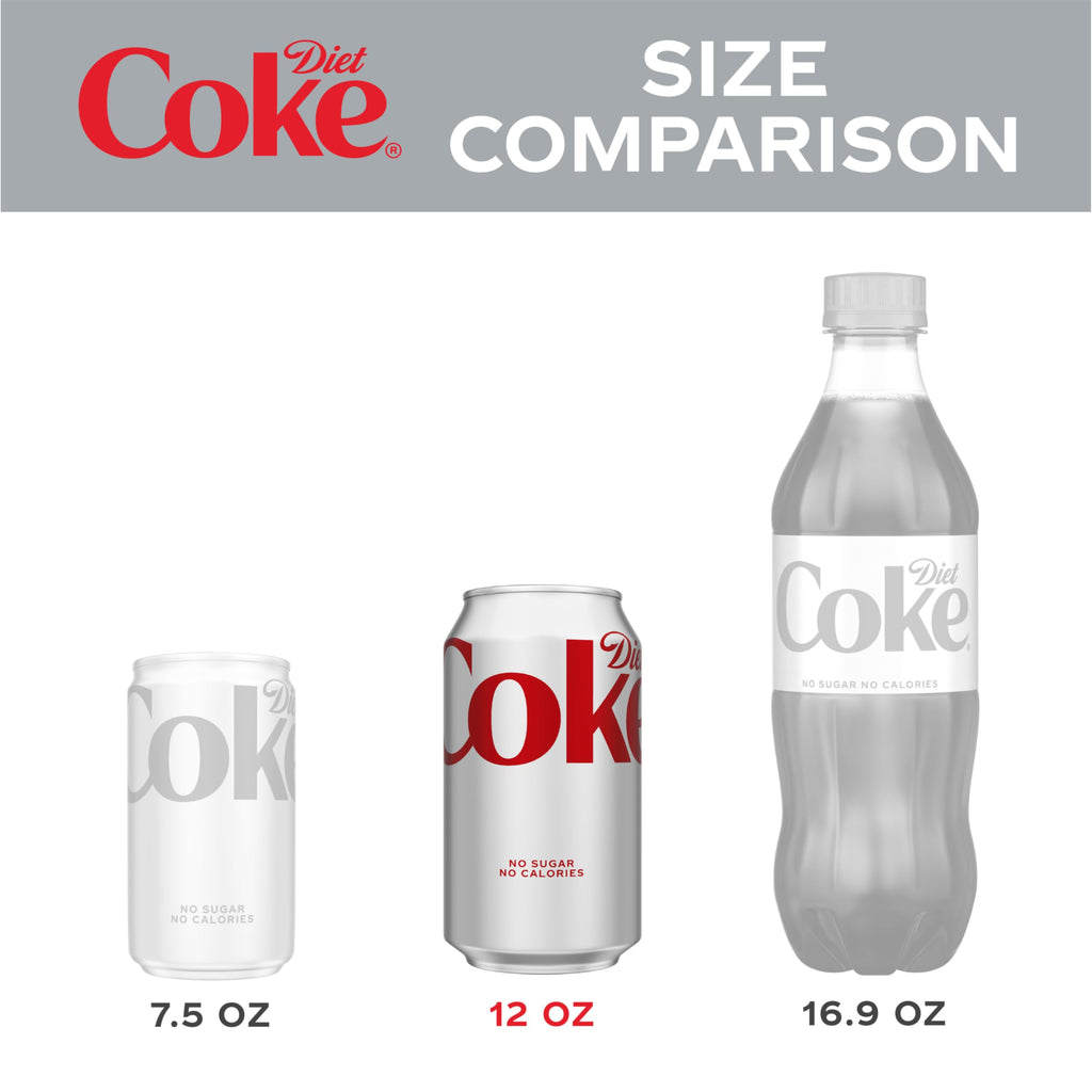Diet Coke Soda Soft Drink, 12 fl oz, 35 Pack P571