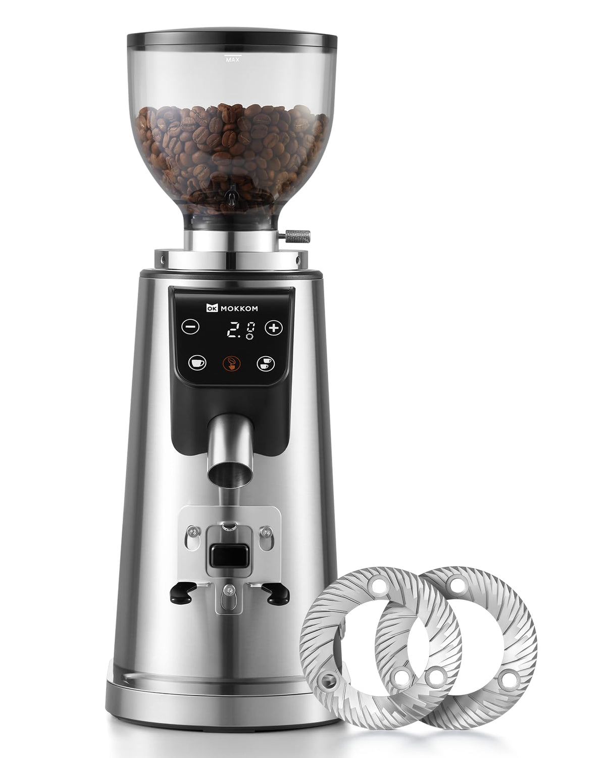 64mm Flat Burr Coffee Grinder Y414374