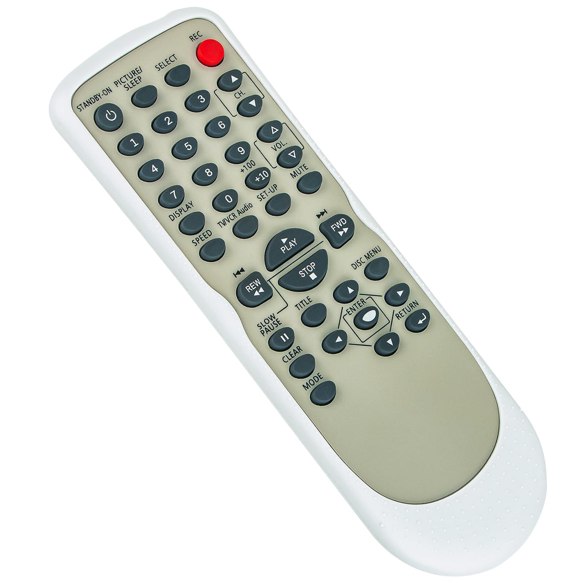Replacement Remote Control for Magnavox TV/DVD/VCR Combo C166471