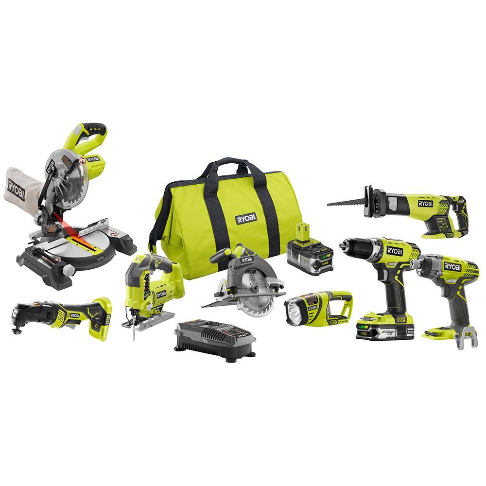 18-Volt Cordless 8-Tool Combo Kit L2172