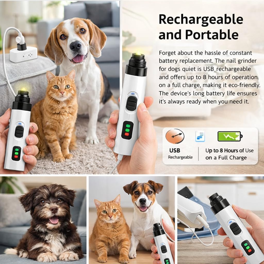 Rechargeable Electric Dog Nail Grinder G998227