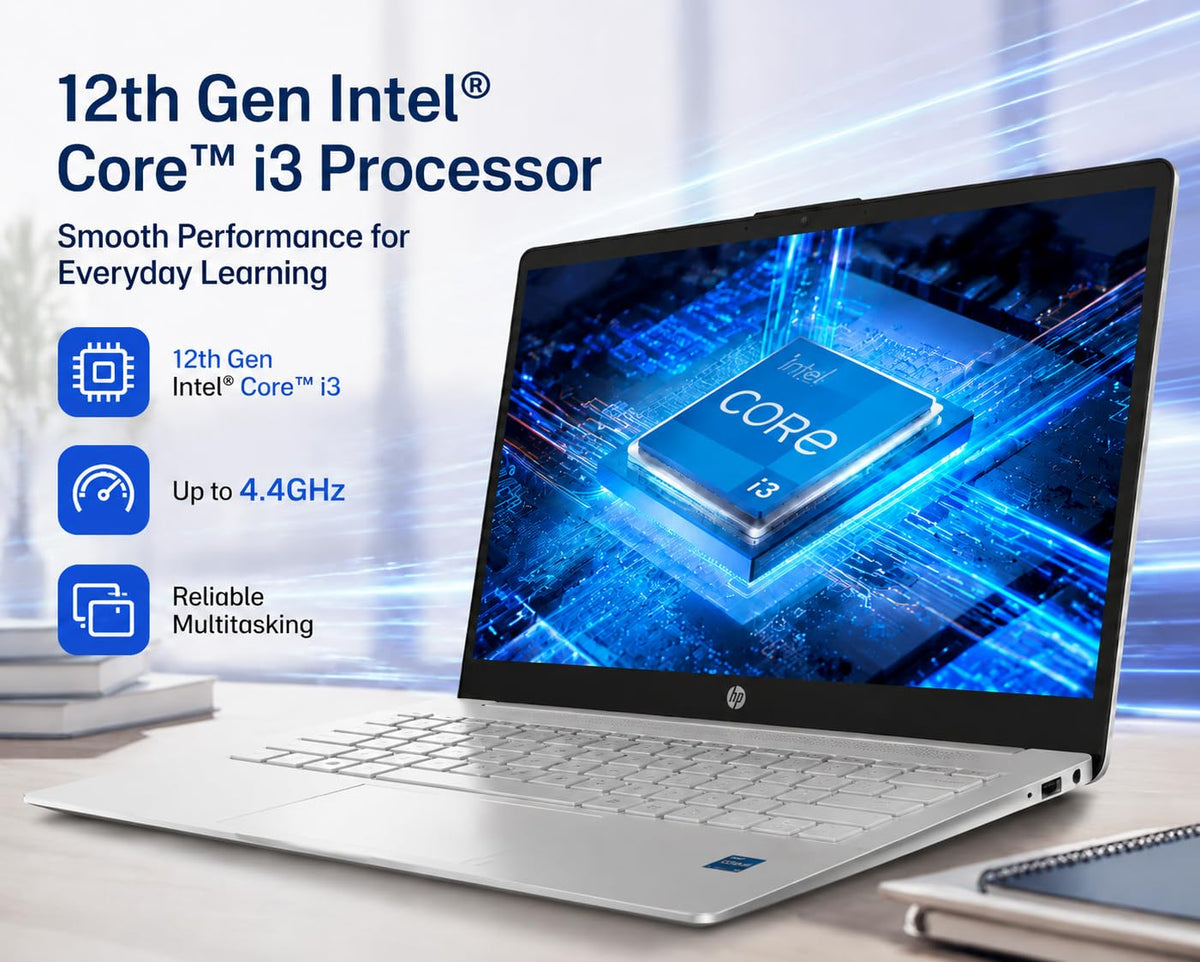 15.6" FHD Laptop, 12th Gen Intel Core i3, 8GB RAM, 256GB SSD Z4760