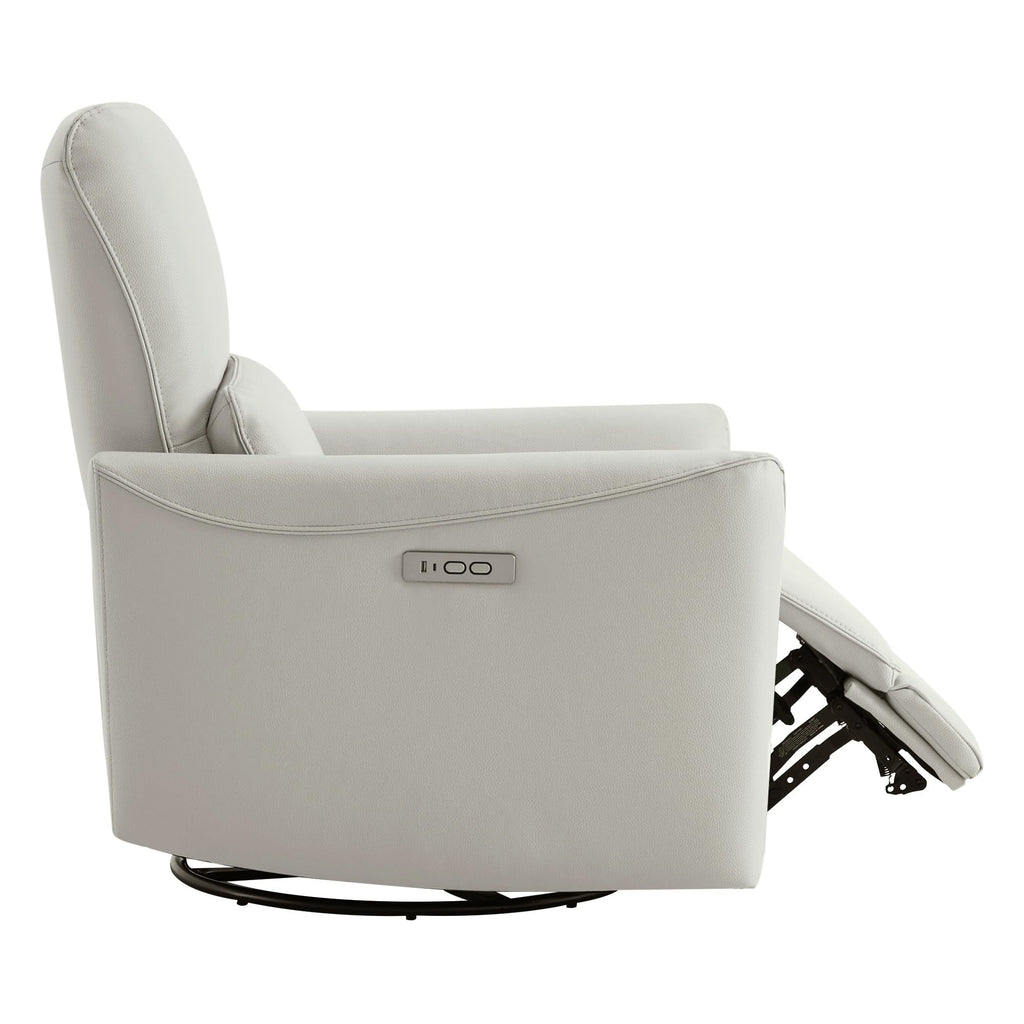 Power Recliner Swivel Glider Chair Cream Y5174