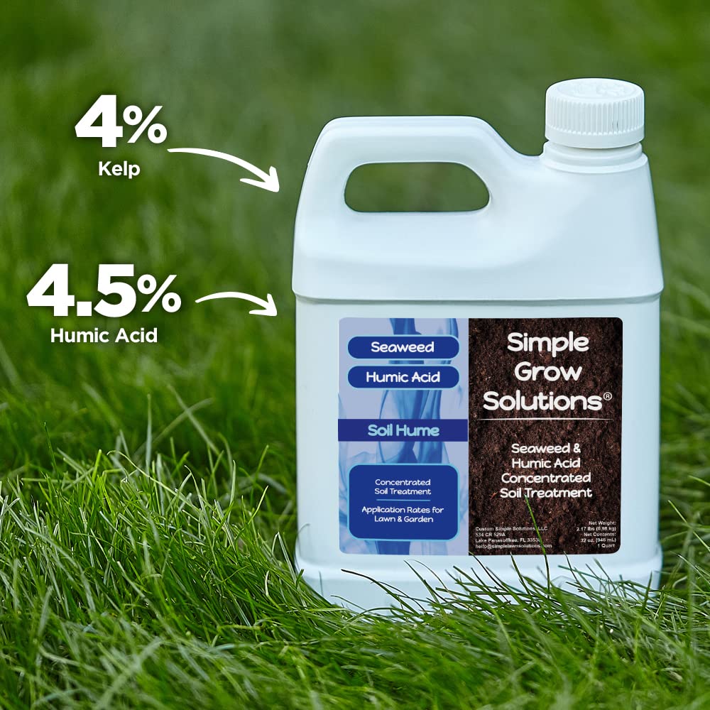 Organic Liquid Sea Kelp and Humic Acid Soil Concentrate 32 Ounce L78174