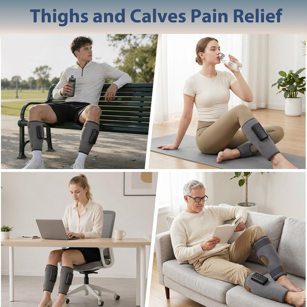 Cordless Air Compression Leg Massagers Q81391