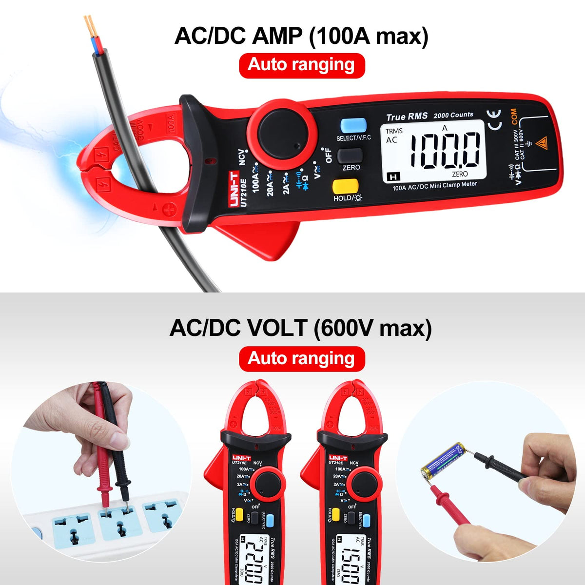 Digital Clamp Meter Multimeter A198587