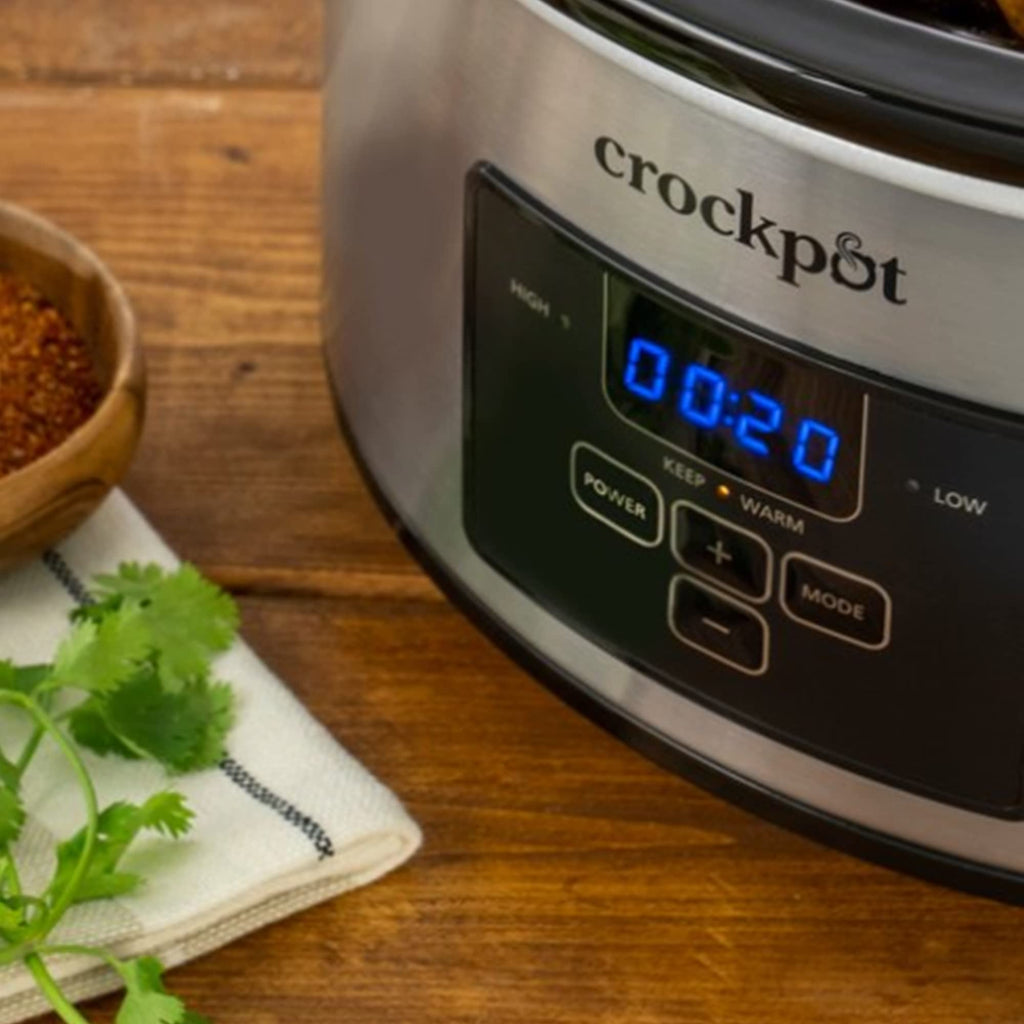 Programmable Slow Cooker, 4 Quart Oval O128