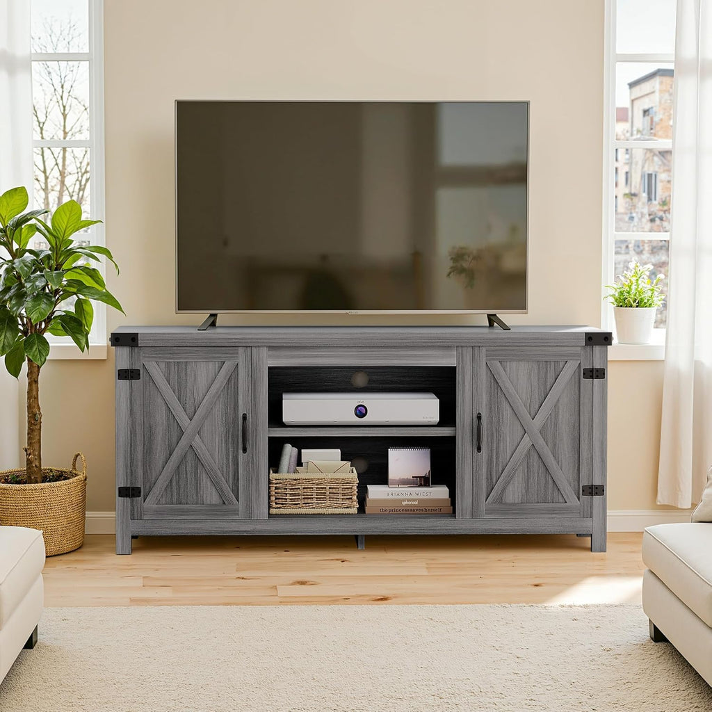 Modern Farmhouse TV Stand for 65" TV Q640017