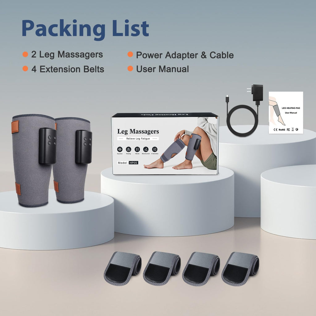 Cordless Air Compression Leg Massagers Q81391