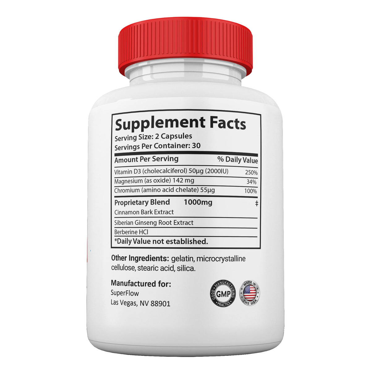 3 Pack All Natural Capsules J12045