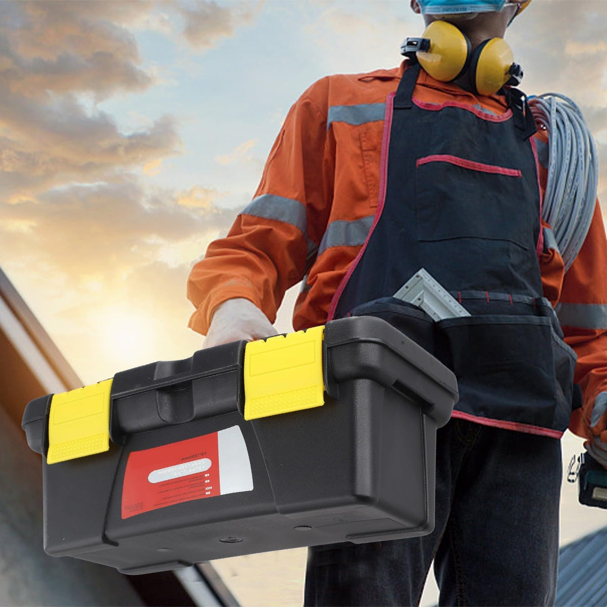 10-Inch 2-Layer Toolbox F9706