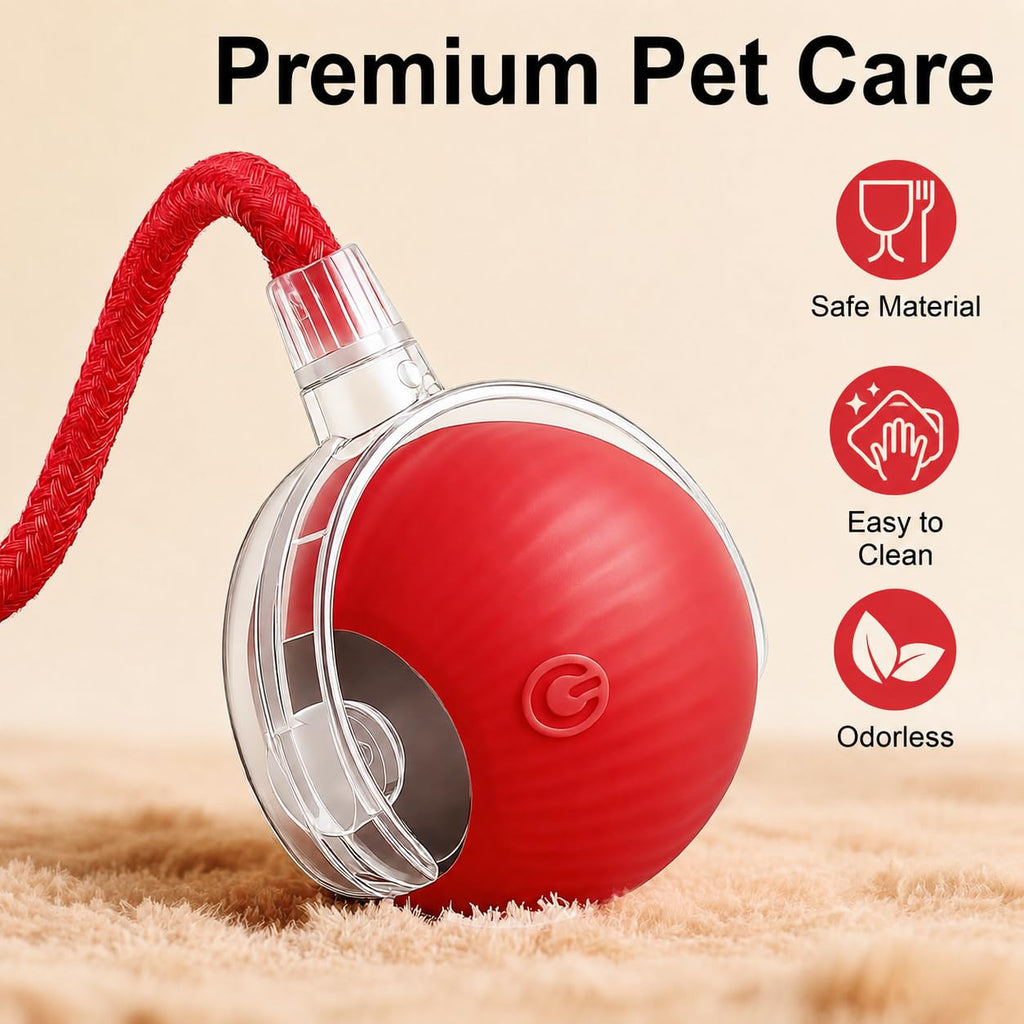 Automatic Rolling Electronic Cat Dog Toy W9982