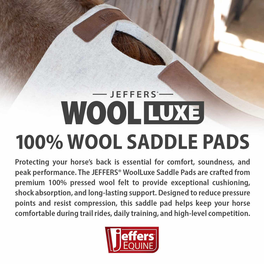 100% Wool Felt Saddle Pad Y723