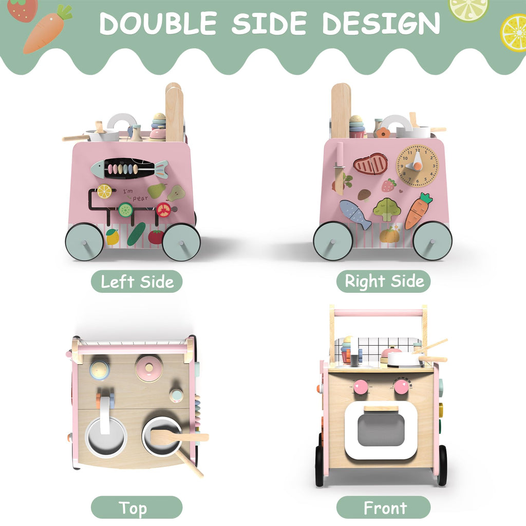 Wooden Baby Walker 4-in-1 N417