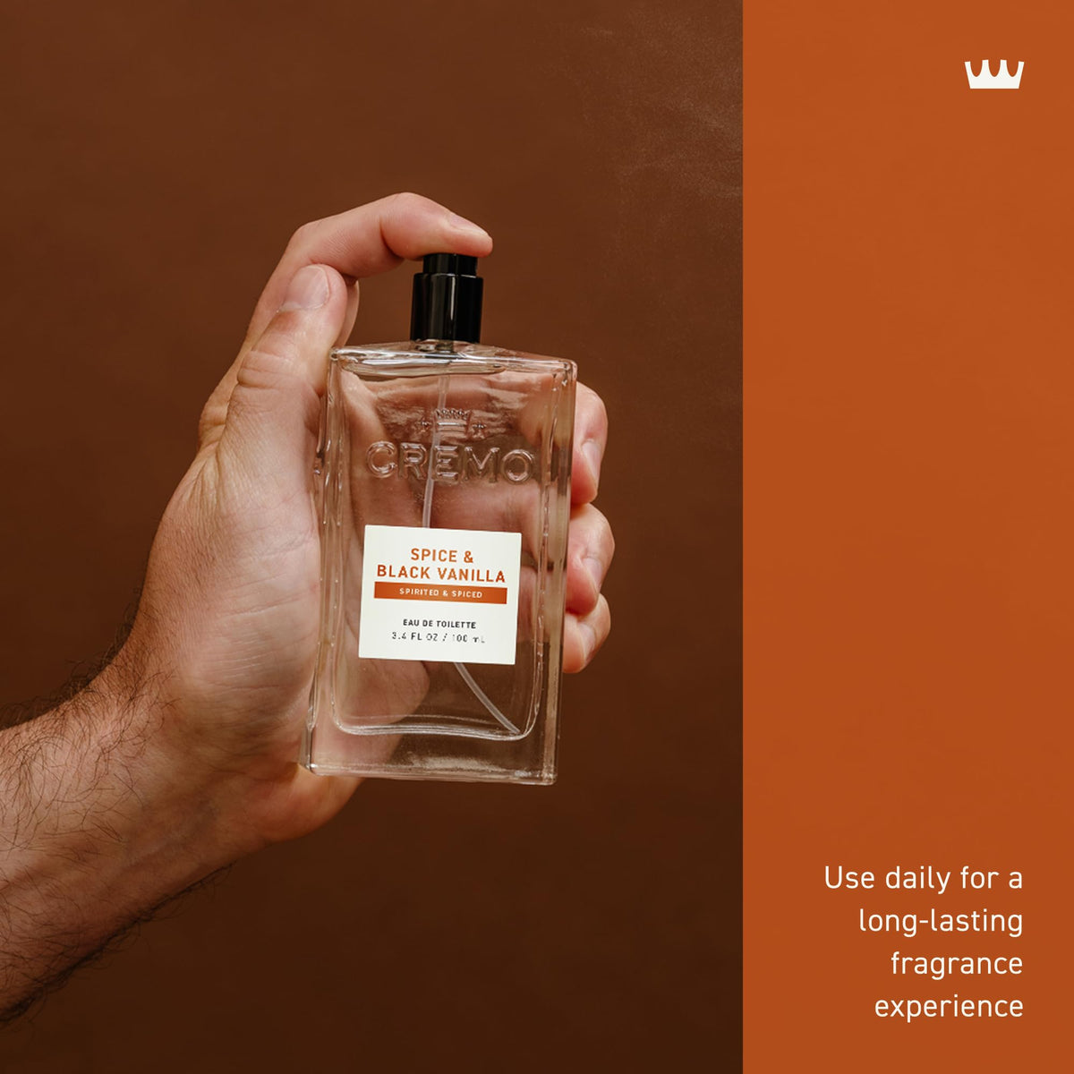 Spice & Black Vanilla Cologne Spray 3.4 Fl Oz J49353