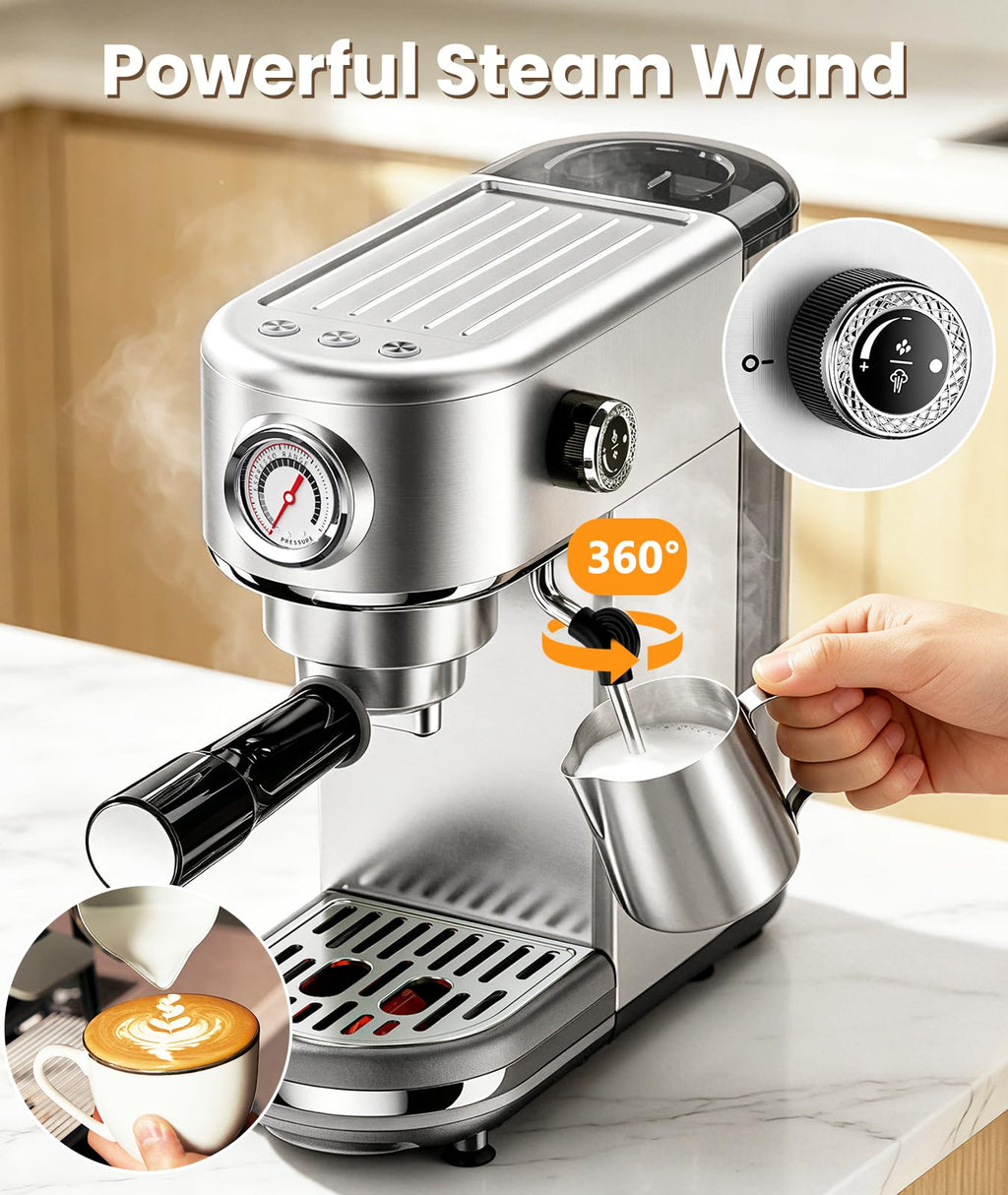 20 Bar Espresso Machine with Milk Frother Z25207