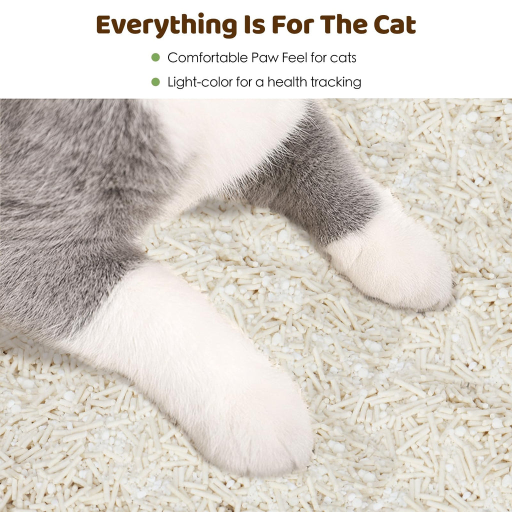 Non-Stick Bottom Tofu Cassava Cat Litter 2Pack 18Lb E214