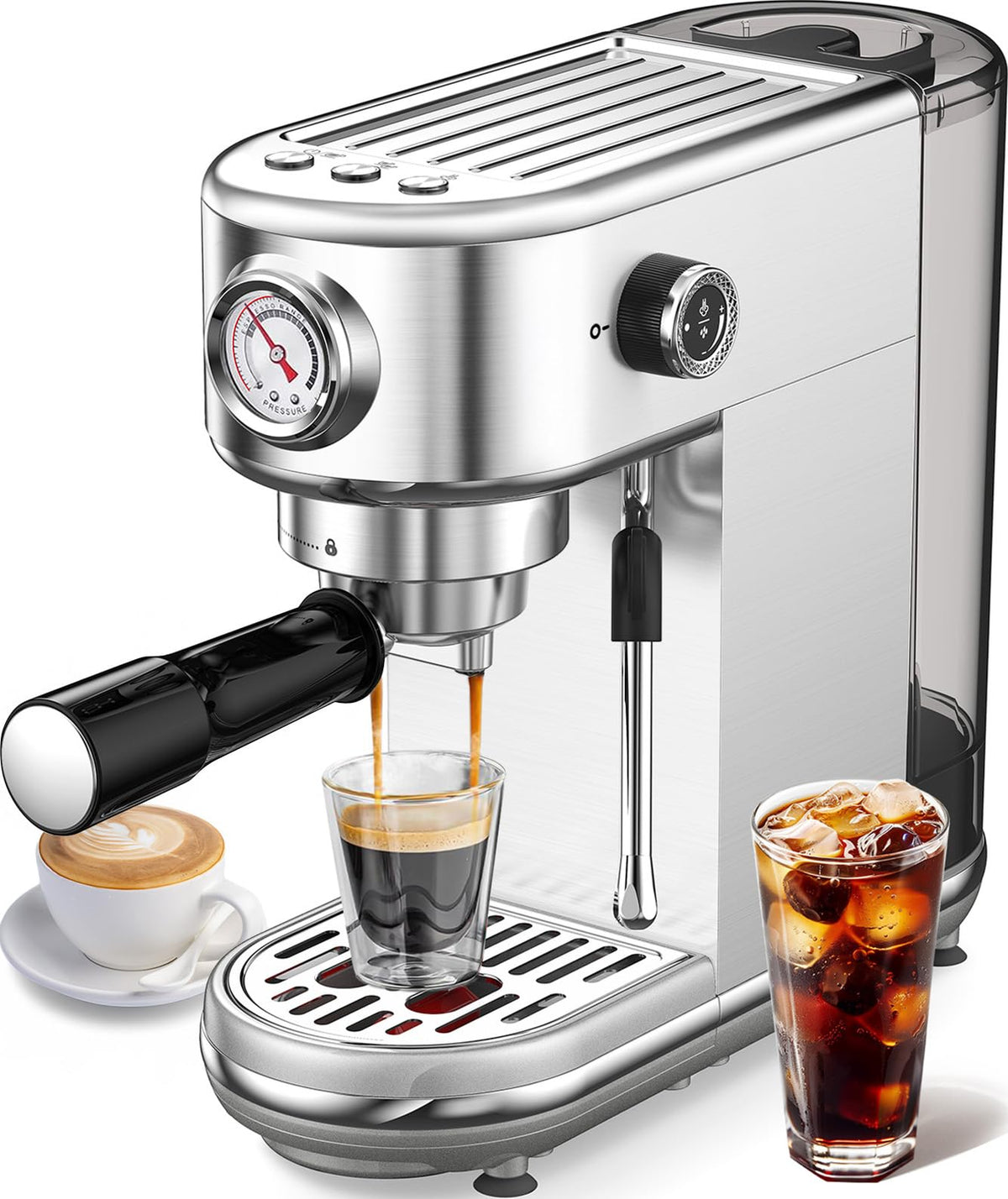 20 Bar Espresso Machine with Milk Frother Z25207