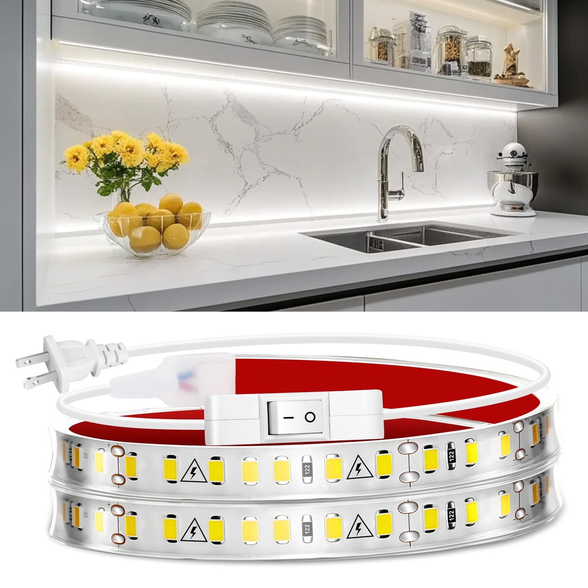 24 Inch Plug-in Under Cabinet LED Light F572057