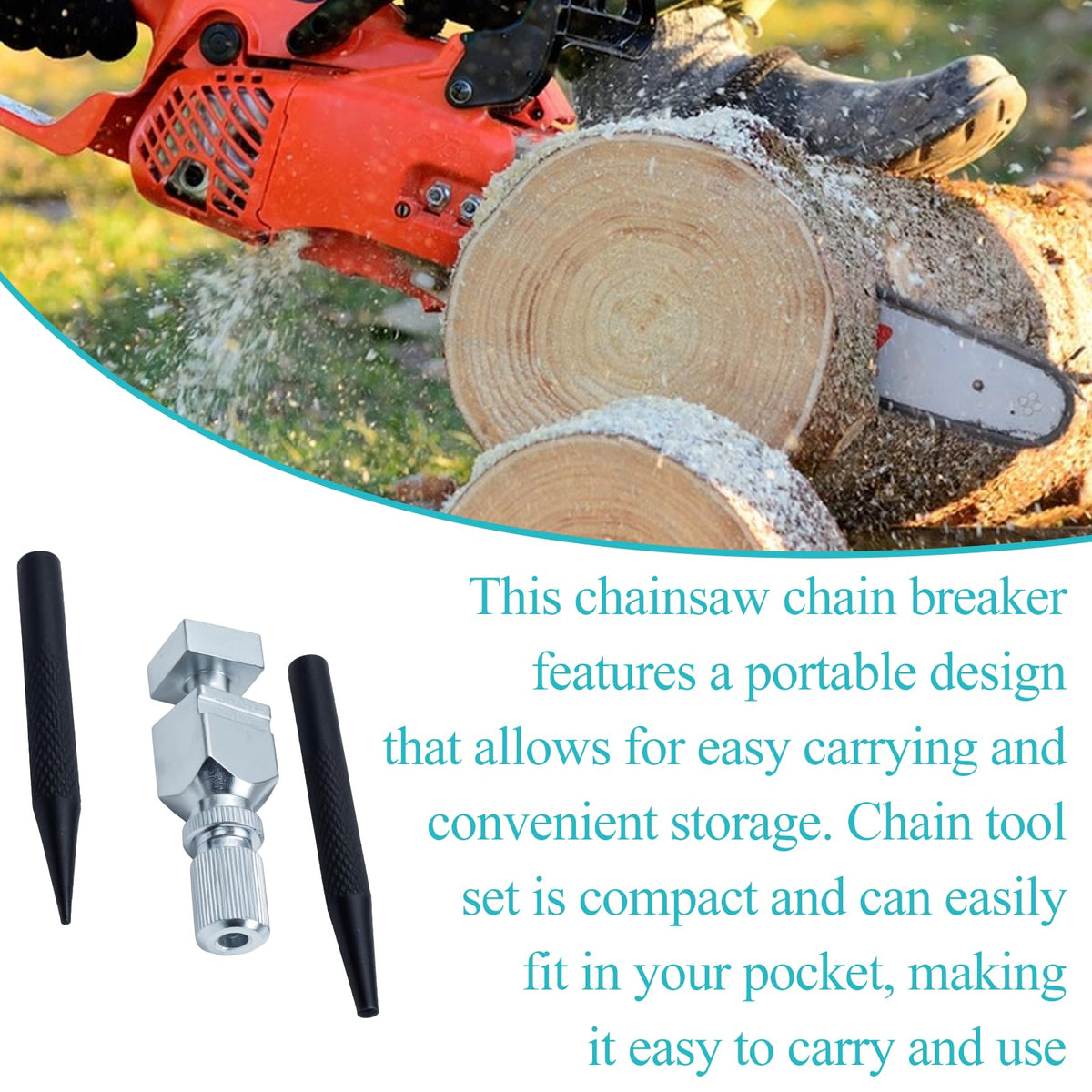 Pocket Chainsaw Chain Breaker Tool Kit H300951