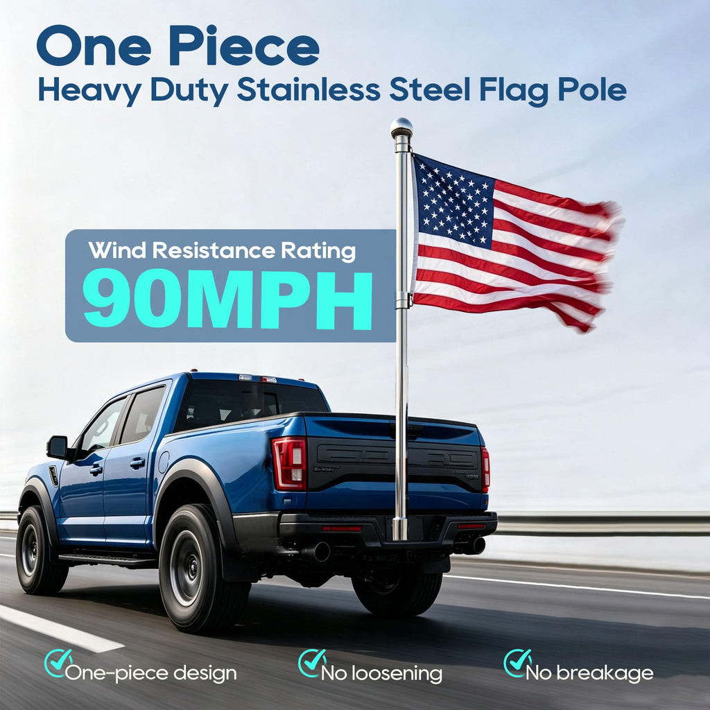 5FT One-Piece Flagpole 2-Pack W63601