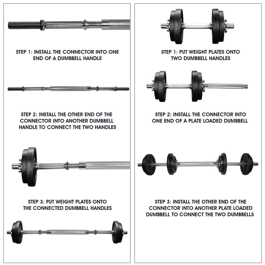 Adjustable Weights Dumbbells Set P565211