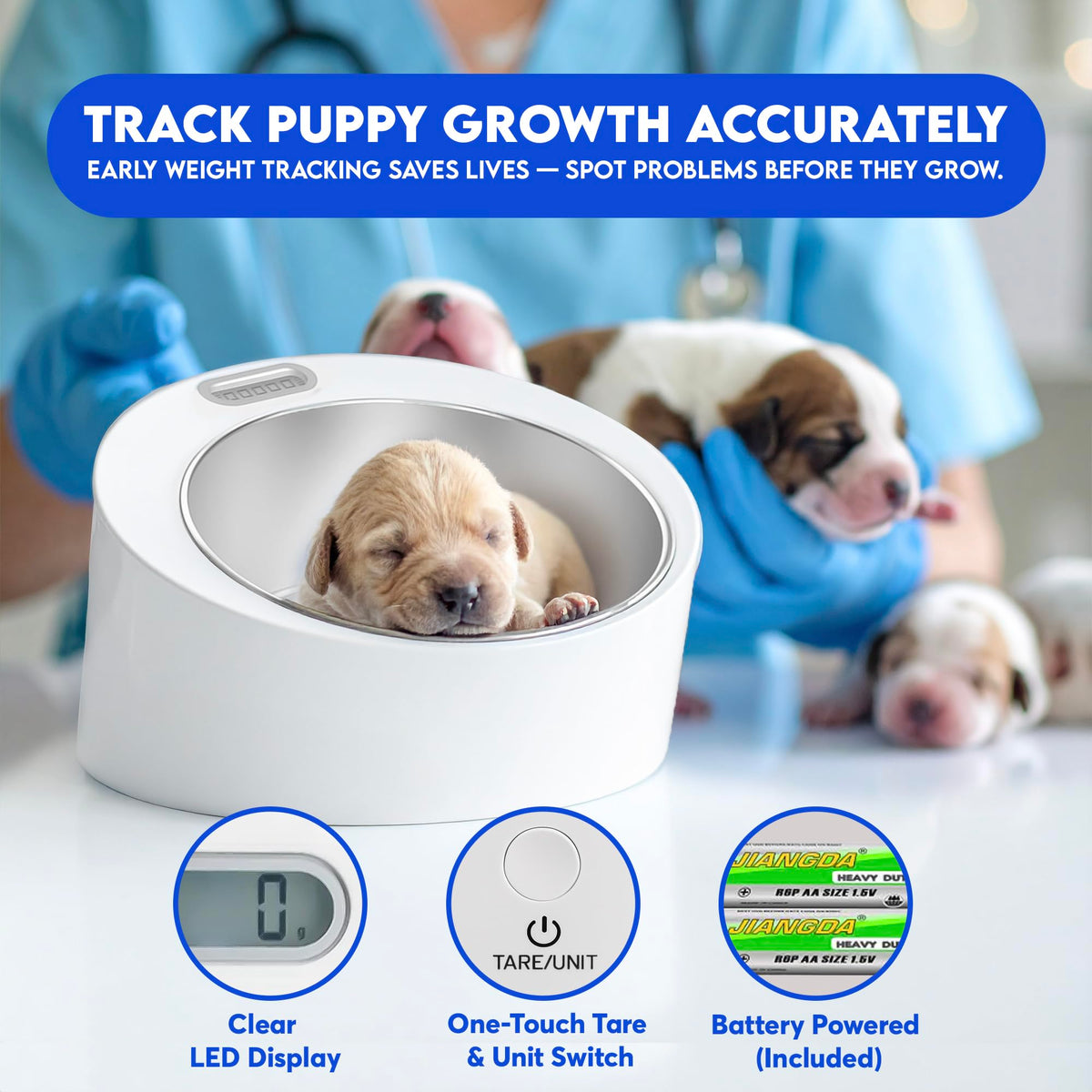 Digital Weight Scale with Stainless-Steel Bowl H18594