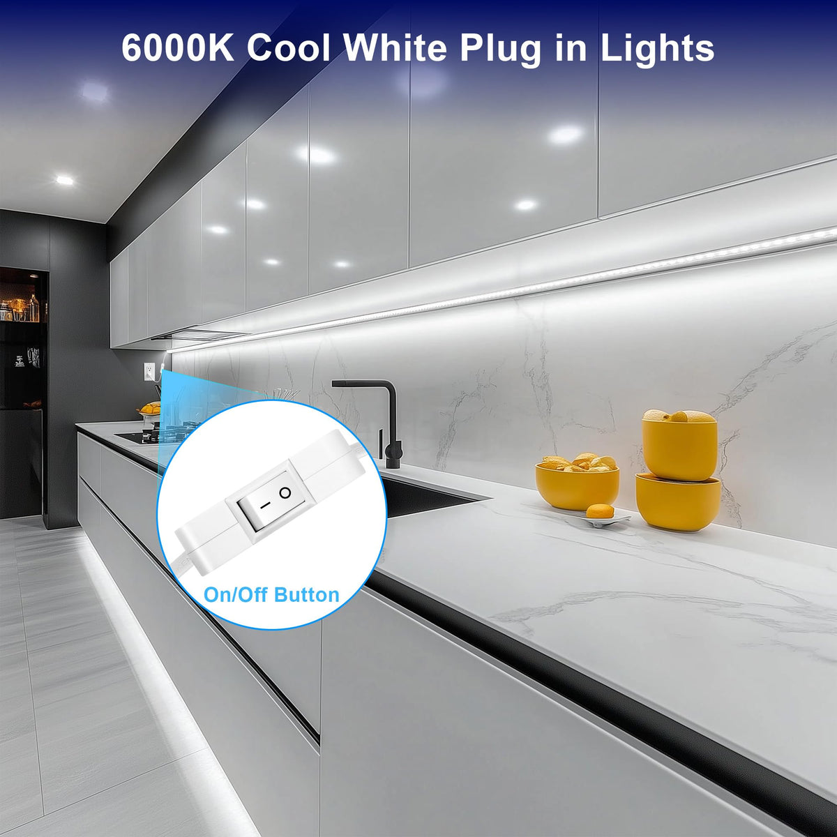 24 Inch Plug-in Under Cabinet LED Light F572057