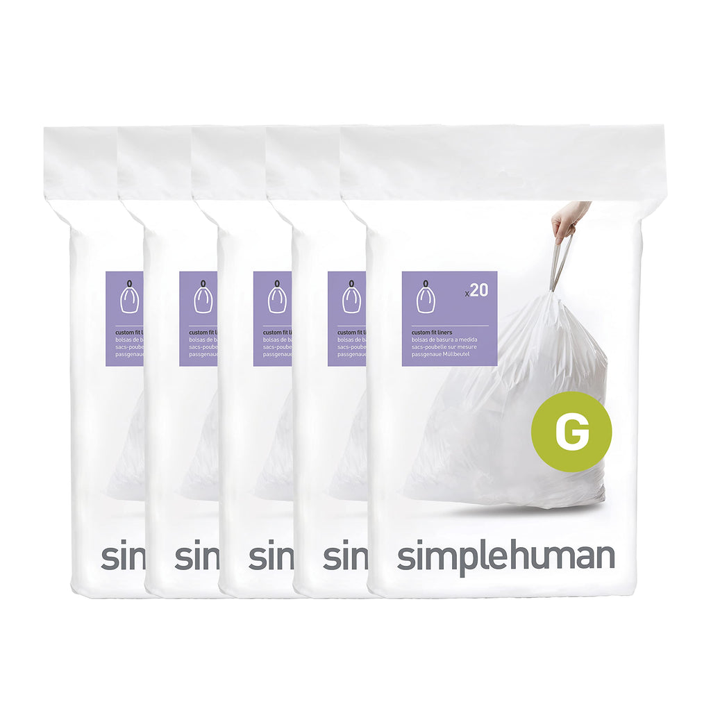 100 Count Drawstring Kitchen Trash Bags S29916