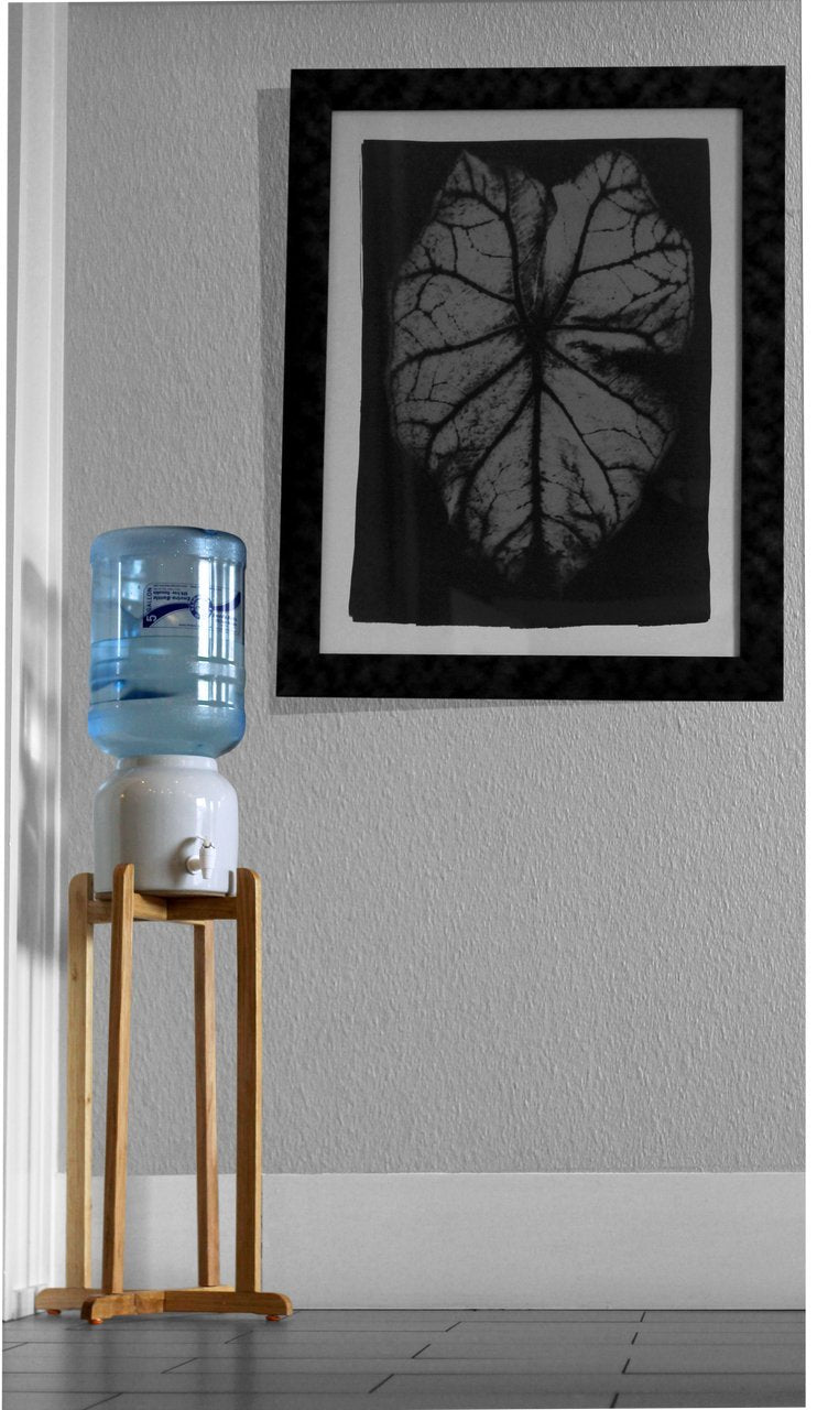 Porcelain 2.5 Gallon Water Dispenser with Counter Stand R65778