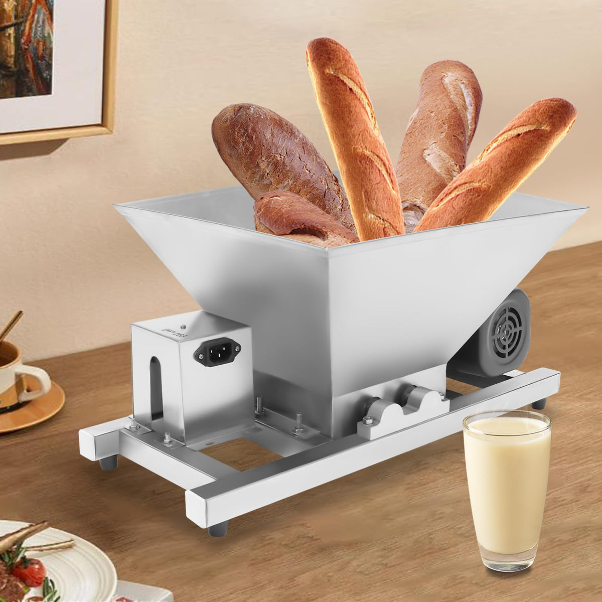 4L Stainless Steel Electric Fruit Crusher Q417