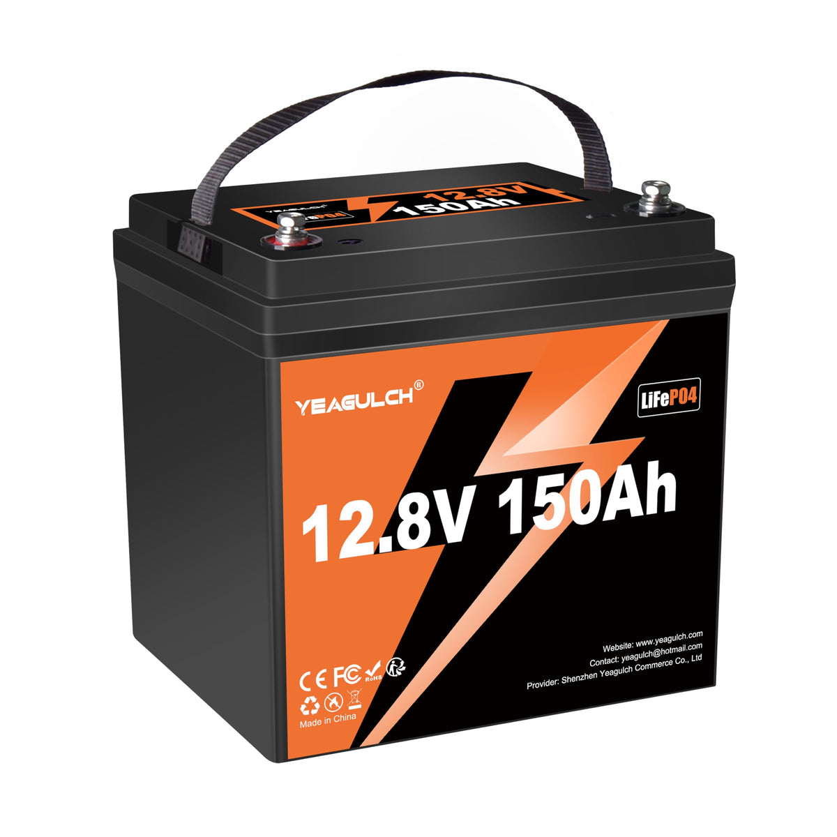 12V 150Ah LiFePO4 Lithium Battery Z872308