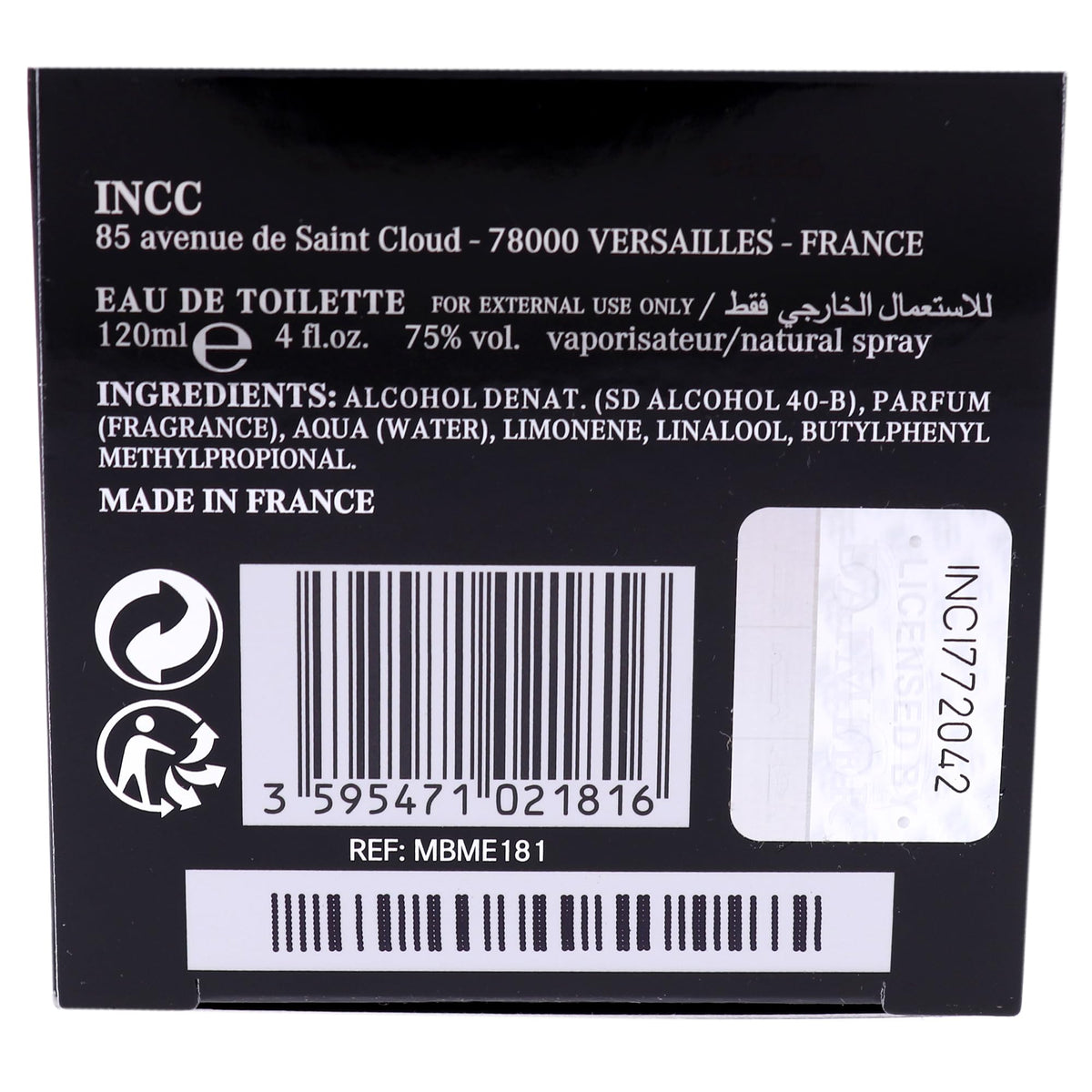 Silver Woody Scent Cologne 4 oz EDT Spray P2192