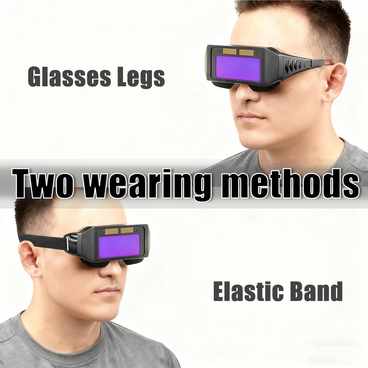 Auto-Darkening LCD Welding Glasses D2563